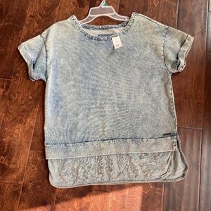 NWT Marc New York Denim Top